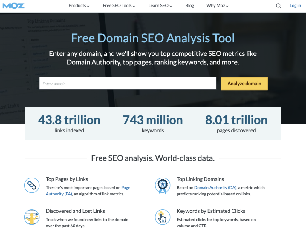 moz-domain-analysis-tool